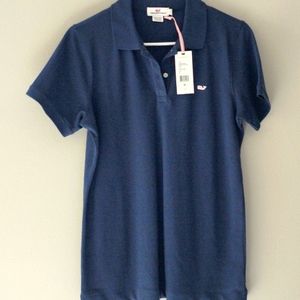 Vineyard Vines women's M Navy Polo NWT